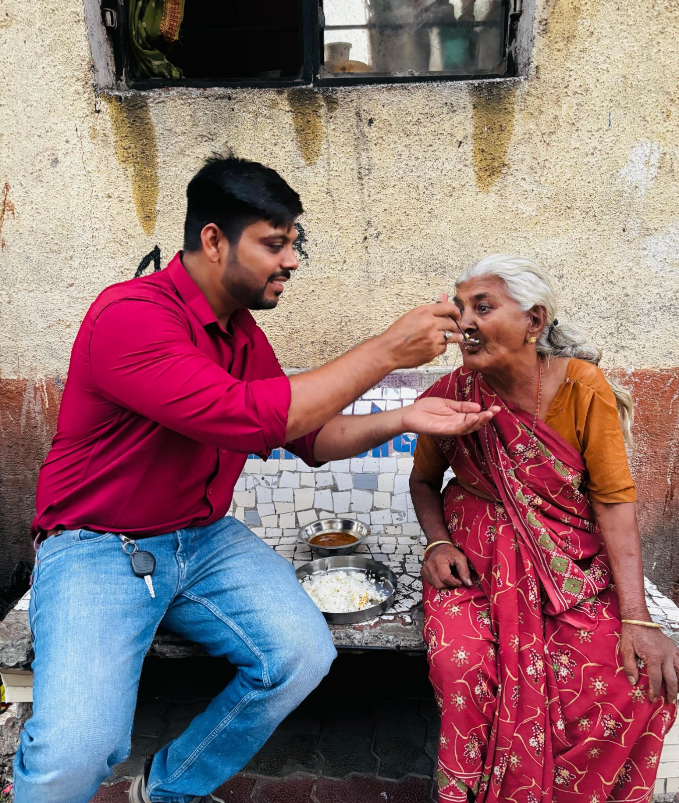 Food Distribution – preparing food packets